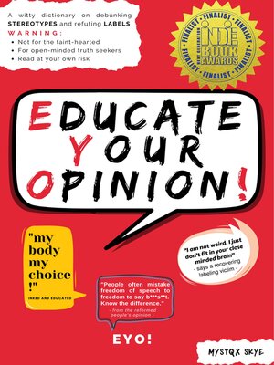 cover image of EYO! Educate Your Opinion